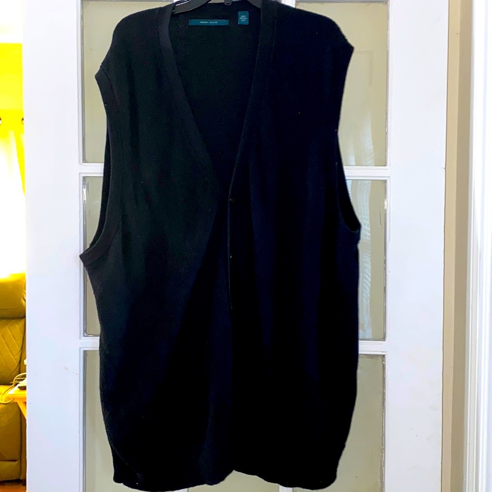Big & Tall Perry Ellis Knit Sweater Vest